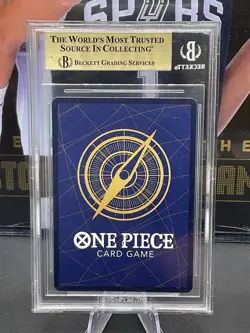 2022-23 One Piece Promos ST06-006 Tashigi WINNER Pack Vol. 4 BGS 9.5 GEM MINT - Image 2