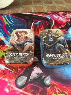 One Piece Tin Pack Set Vol 2 OP-13 Factory Sealed (2 Tins) - Image 1