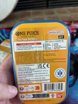 One Piece Tin Pack Set Vol 2 OP-13 Factory Sealed (2 Tins) - Image 3