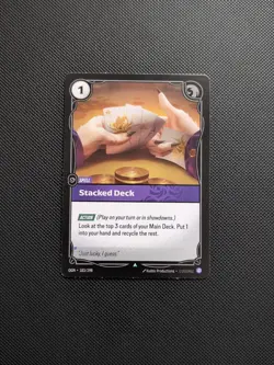 Riftbound: Origins STACKED DECK Uncommon #183/298 - Image 1