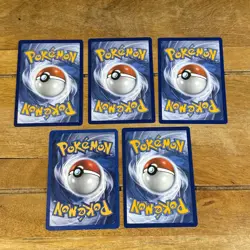 5X PSYDUCK Bundle Pokemon Cards 16/122 65/82 & 028/189 - Image 2