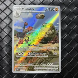 Mudsdale 175/162 [NM] Illustration Rare Holo SV05: Temporal Forces Pokemon Card - Image 1