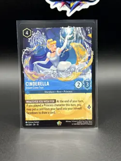 Disney Cinderella-Dream Come True 155/204 Character Card Disney Lorcana TCG - Image 1