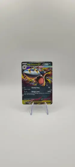Pokemon TCG: Mega Sharpedo ex - 061/094 - ME02: Double Rare Card NM - Image 2