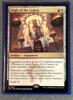 Aegis of the Legion NM/M Clu MTG Magic the Gathering Card Fast Shipping! - Image 3