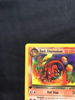 Pokemon Cards: Team Rocket 1st Edition Uncommon: Dark Charmeleon 32/82 - Image 2