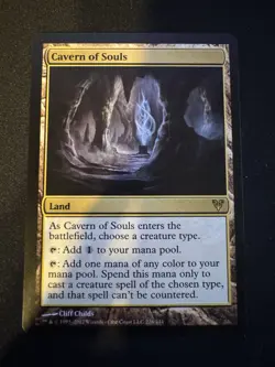 Avacyn Restored Cavern of Souls Land Rare Card Magic the Gathering Pack Fresh - Image 1