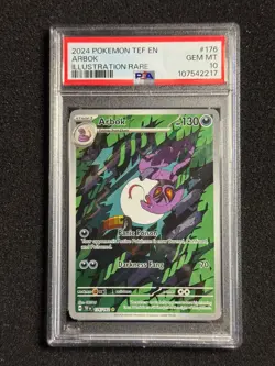 Pokemon Arbok TCG SV05: Temporal Forces Holo Illustration Rare Card 176/162 - Image 1