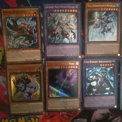Yu Gi OH Card Lot Holo 1st Edition Plus Few Others Gem Knight Master Rare - Image 2