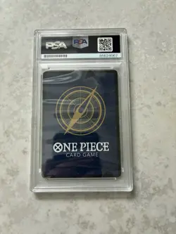 Luffy Signed Card One Piece Monkey D. Luffy Erica Schroeder PSA Authentic - Image 2