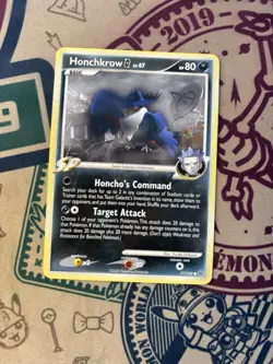 Honchkrow G 77/127 Common Platinum Pokemon Card - Image 3