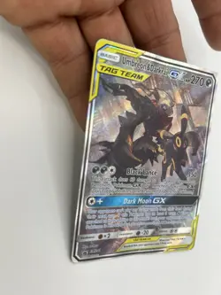 Umbreon and Darkrai GX Tag Team SM241 Black Star Promo Pokemon Card *READ* - Image 4