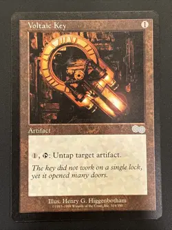 Voltaic Key Urza’s Saga MTG NM UP Magic - Image 1