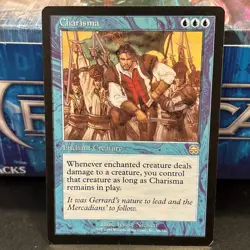 MTG Charisma Mercadian Masques LP Magic The Gathering - Image 1