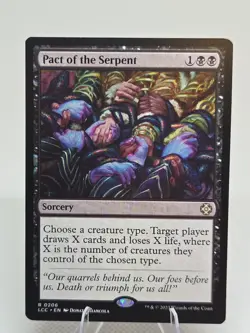 Pact of the Serpent X1 LCC MTG Commander: The Lost Caverns of Ixalan - Image 1