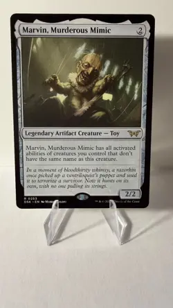 Marvin, Murderous Mimic R Duskmourn: House of Horror 253 NM - Image 1