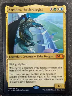 Arcades, the Strategist - Core Set 2019 / M19 (MTG) - Image 1