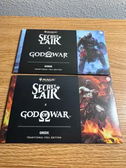 Secret Lair PlayStation Lot: God of War: Greek & Norse (Traditional Foil) - Image 1