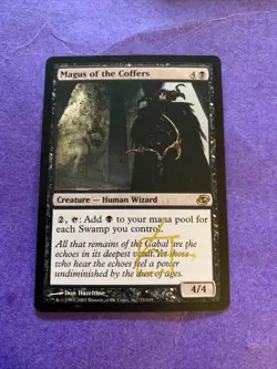 MTG Magic Magus Of The Coffers Signed AP W/Sketch X1 Planar Chaos Don Hazeltine - Image 1