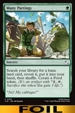 Many Partings - FOIL #169 - Avatar: Eternal - CUC NM MTG - Image 1