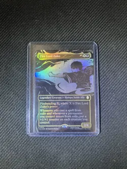 Fire Lord Zuko (Borderless) Avatar: The Last Airbender Foil - Image 1