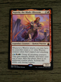 MTG Najeela, the Blade-Blossom (Battlebond) - Image 1