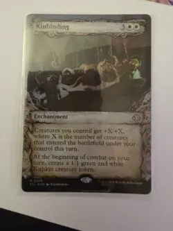 Magic The Gathering, Kinbinding,(Showcase) Lorwyn Eclipsed, Foil - Image 1