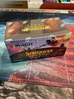 Magic The Gathering Strixhaven C84460000 Set Booster Box, 30 Packs - Image 1