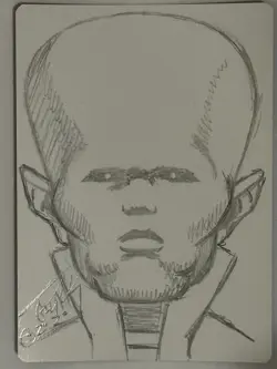 MTG Magic Golem-Skin Gauntlets FOIL Signed Sketched Artist Proof x1 2XM Pollack - Image 2