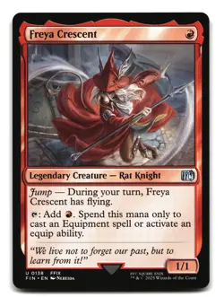 Freya Crescent 2025 Magic: The Gathering Universes Beyond Final Fantasy #0138 - Image 1