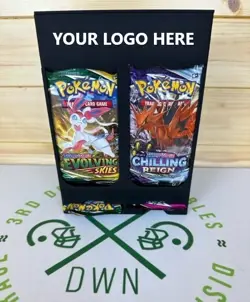 2 Row Card Pack Dispenser with the option of customisation, Perfect for Pokemon - Image 1