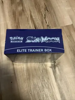 Pokemon Sun and Moon Base Set ETB Lunala Elite Trainer Box -2017- See Photos 728192530920 - Image 3