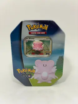 2022 Pokemon Go TCG Gift Tins Blissey Promos Factory Sealed - Image 1