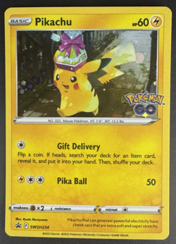 Pikachu SWSH234 Holo - Sword & Shield Black Star Promos - Pokemon TCG - NM - Image 1