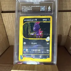 Pokemon VS Pryce's Sneasel Holo 1st Edition #043/141 2001 TAG Graded 6 - Image 1