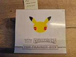 Celebrations☆Top-Trainer-Box☆TTB☆ETB☆Deutsch/German☆Neu☆OVP☆Pokemon☆25Jahre - Image 2