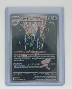 2025 Pokemon Mega Evolution Clawitzer #141/132 - Image 1