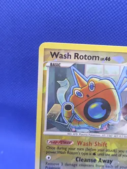 Pokemon Rising Rivals Wash Rotom RT5 Ultra Rare Reverse Holo LP -1 - Image 4