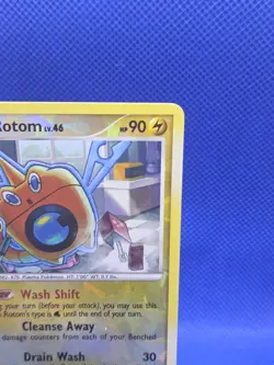 Pokemon Rising Rivals Wash Rotom RT5 Ultra Rare Reverse Holo LP -1 - Image 5