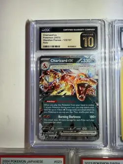 Pokemon Slabs - Lot Of 5 - PSA CGC 9 10 (25% Below Market) Charizard - Image 5