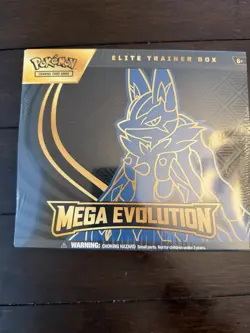 Pokemon TCG Mega Evolution Lucario Elite Trainer Box ETB New/ Factory Sealed - Image 1