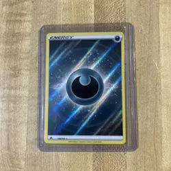Pokemon Tcg - Darkness Energy (Texture Full Art) 158/159 Crown Zenith Holo NM - Image 1