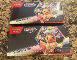 Pokemon TCG Prismatic Evolutions Surprise Box Sealed - Lot of (2) - Image 1