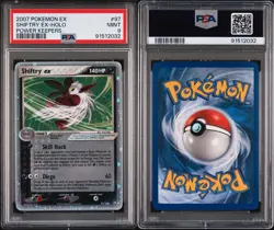 PSA 9 Shiftry ex Holo 97/108 Power Keepers Pokemon - Image 3