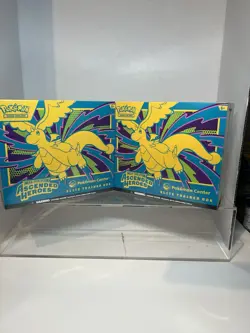 Pokemon Center ETB Ascended Heroes 2Pack in hand - Image 1