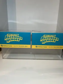 Pokemon Center ETB Ascended Heroes 2Pack in hand - Image 4