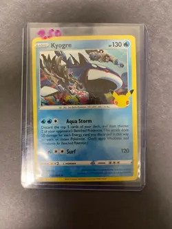Pokemon TCG Kyogre 3/25 Celebrations Near Mint (NM) - Image 1