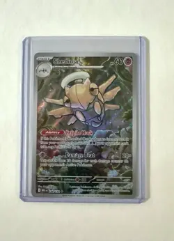 Pokemon TCG Mega Evolution Shedinja 144/132 Illustration Rare NM English - Image 2