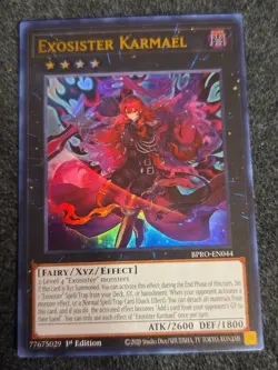 LP Yugioh Burst Protocol - Exosister Karmael - Ultra Rare - BPRO-EN044 - Image 1