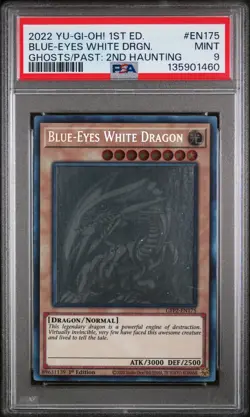 2022 1ST ED #EN175 BLUE-EYES WHITE DRAGON PSA 9 - Image 1